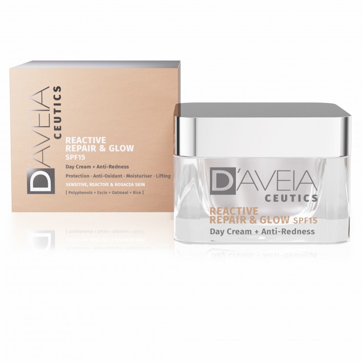 D'AVEIA Ceutics Reactive Repair & Glow SPF15